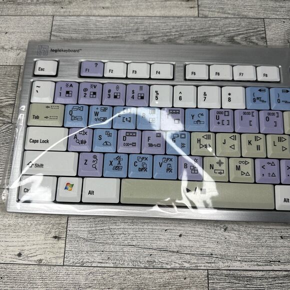 LogicKeyboard Avid Composer Slim Line PC Keyboard - SKU#1559242 Open Box - Picture 3 of 6